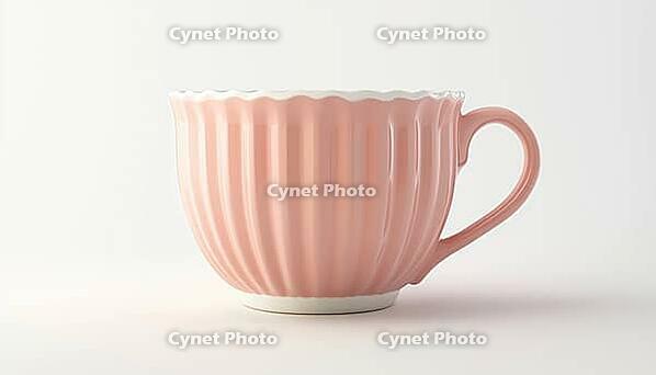Hand-Drawn Vintage Tea Cup: A Charming Cottagecore Kitchen Tool For Retro Coffee Or Tea, Ceramic Mug Decoration With Cozy Hygge Vibes, AI generated [IBR125195731]