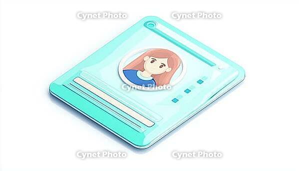 Id Card, Driver License, Staff Identification Card Symbol For Website, And Graphic Element Design On White Background. Ideal For Various Uses, AI generated [IBR125195743]