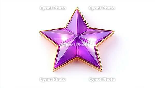 Glorious Display Of Brightness: Radiant Star Burst, Luminous Purple Glow, Radiating Violet Sun Rays, Stunning Golden Light Effects, Brilliant Sunshine Flare, AI generated [IBR125200669]