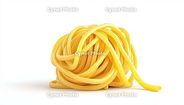Adorable Pasta Fanatic: Charming Italian Spaghetti Illustration For Food Enthusiasts Who Love Pasta And All Things Italia, AI generated [IBR125200688]