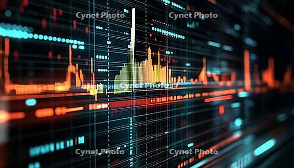 Digital Images Of Notification Bars, Graphs With Changing Numbers, And Trading Boards Over A Black Background. Generated Holograms Of Reports, Business, Stock Markets, Coding, And Social Media, AI generated [IBR125200726]