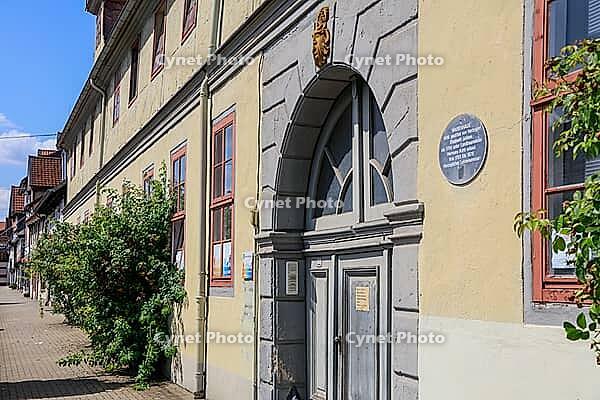 Former orphanage on the Oker in Dr.-Heinrich-Jasper-Straße, old town of Wolfenbüttel, Lower Saxony, Germany [IBR125203165]