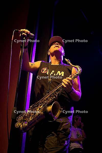 Pete (J.R) Wasilewski of Less Than Jake, live on their 2026 European tour at the Columbia Theatre in Berlin on 30 July 2026 [IBR113322390]