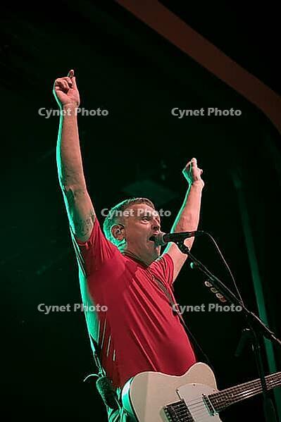 Chris DeMakes, singer of Less Than Jake live on Europe Tour 2026 at Berlin's Columbia Theater on 30.07.2026 [IBR113322405]
