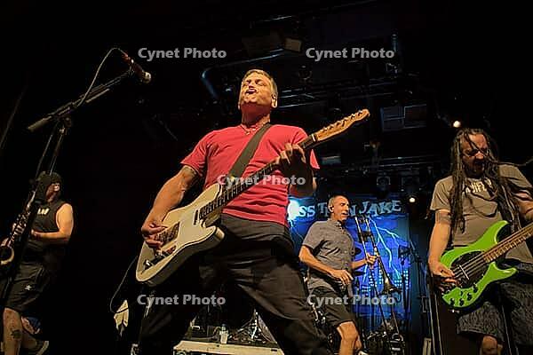 Chris DeMakes, singer of Less Than Jake live on Europe Tour 2026 at Berlin's Columbia Theater on 30.07.2026 [IBR113322407]