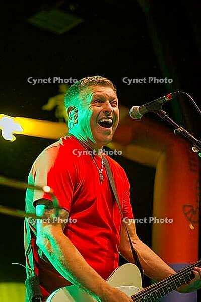 Chris DeMakes, singer of Less Than Jake live on Europe Tour 2026 at Berlin's Columbia Theater on 30.07.2026 [IBR113322411]