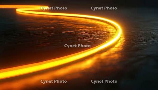 Speed Light Moving In Dark Scene: A Vibrant Render Of Flashy Neon And Glowing Lights Illuminating A Dark Setting With Dynamic Motion, AI generated [IBR125211505]