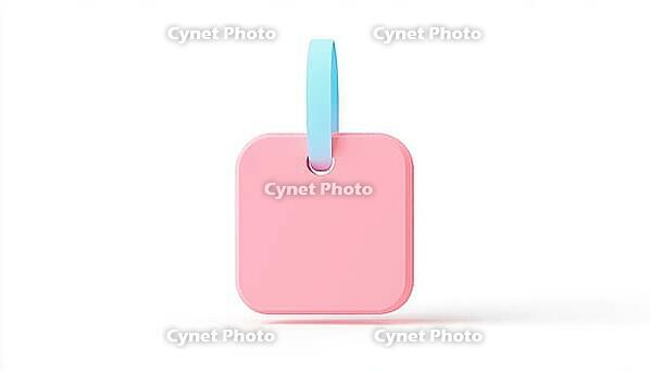 Square Paper Sale Label Mockup For Promotional Sales And Supermarket Price Tags - Wobblers. Perfect For Showcasing Products And Promotions, AI generated [IBR125211516]