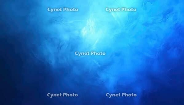Elegant Dark And Bright Blue Gradient Studio Wallpaper With Abstract, Cool And Solid Feel For Various Design Purposes Like Business Cards, Cover Art, Brochures, And Advertising Elements, AI generated [IBR125211544]