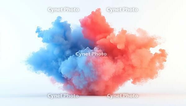 Mystical Effects: Steam, Smoke, Fog, Clouds, And Other Abstract Gas Phenomena In Vapor Machines, Explosions, Dry Ice, And Condensation, AI generated [IBR125211549]