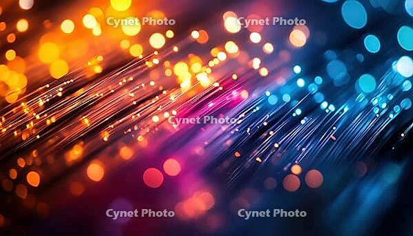 Optical Fiber Technology In Fiber Optic Cables For Internet Connectivity: Exploring The World Of Internet Technology Through Optical Fibers, AI generated [IBR125229951]