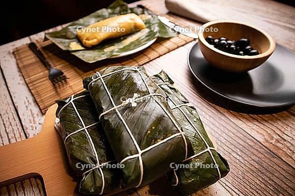 Hallaca on the table, the traditional dish of Venezuelan Christmas. [IBR125261587]