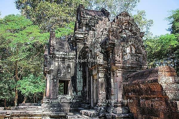 Landmark in Ankor Wat, Cambodia [IBR125261636]
