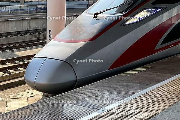 Background of a Chinese high-speed train [IBR125280312]