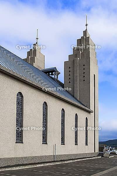Iceland - Akureyri, Akureyri Church [IBR125280378]