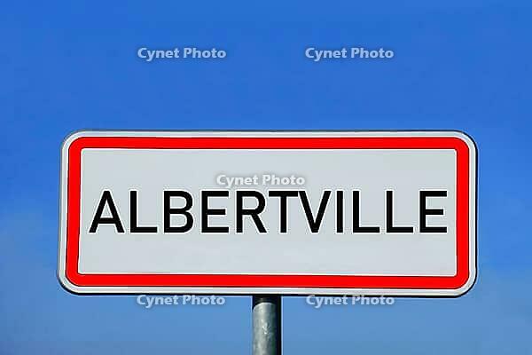 Albertville town sign [IBR125304636]
