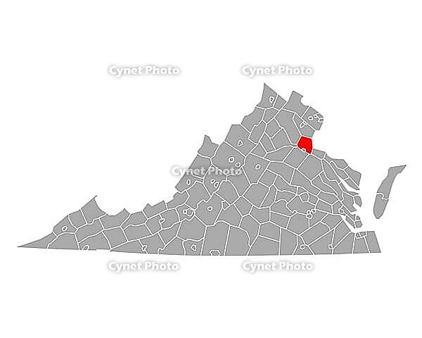 Karte von Stafford in Virginia - Map of Stafford in Virginia [IBR125304653]