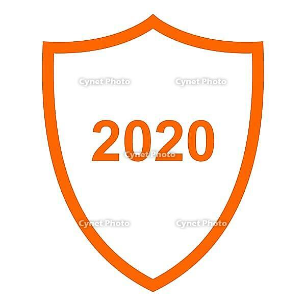 Jahr 2020 und Schild - Year 2020 and shield [IBR125304662]