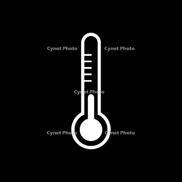 Thermometer und Hintergrund - Thermometer and background [IBR125324064]