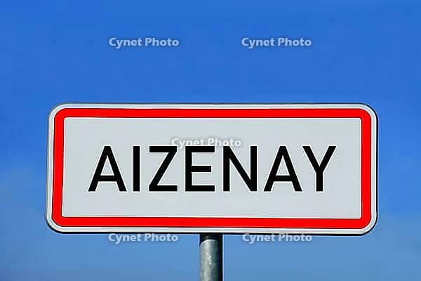 Aizenay town sign [IBR125324117]