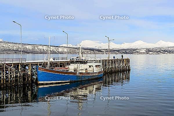 Norway? Narvik, Taraldsvika marina on the Ofotfjord [IBR125324131]