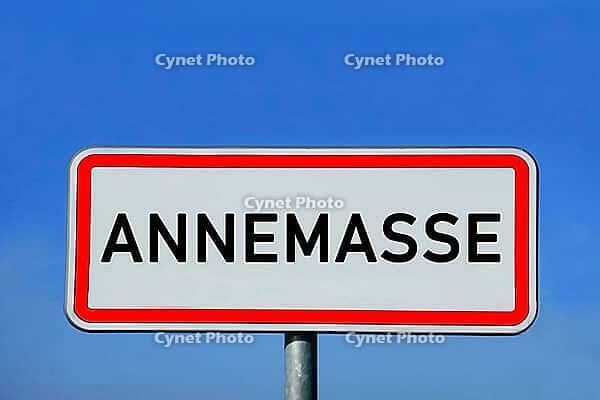 Annemasse town sign [IBR125363553]