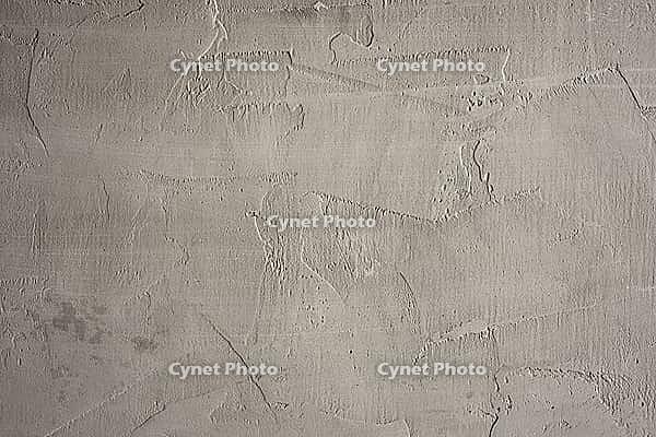 Texture of gray cement wall with spatula bumps, full frame [IBR125363588]