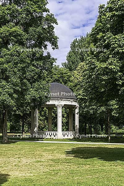 Beautiful Art Nouveau Pavilion In A Park In Historic Landshut, Bavaria [IBR125363610]