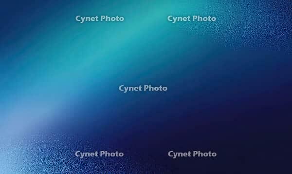 Front-facing texture of cool polar light gradient from teal to deep navy. AI generated [IBR125395938]