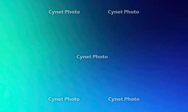 Front-facing texture of cool polar light gradient from teal to deep navy. AI generated [IBR125395942]