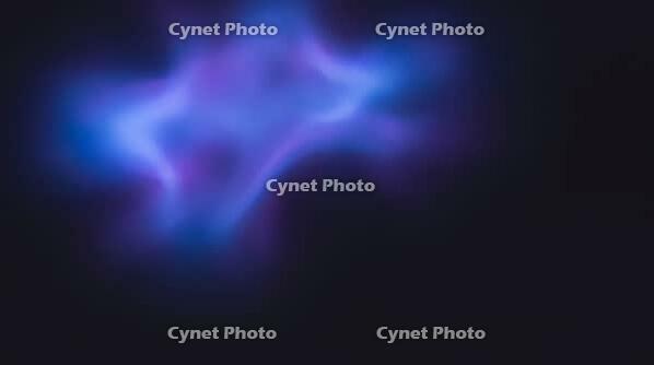 Abstract blue-purple electrical glow radiating across a dark surface, visualizing invisible voltage potential building within a solar panel structure, AI generated [IBR125395946]