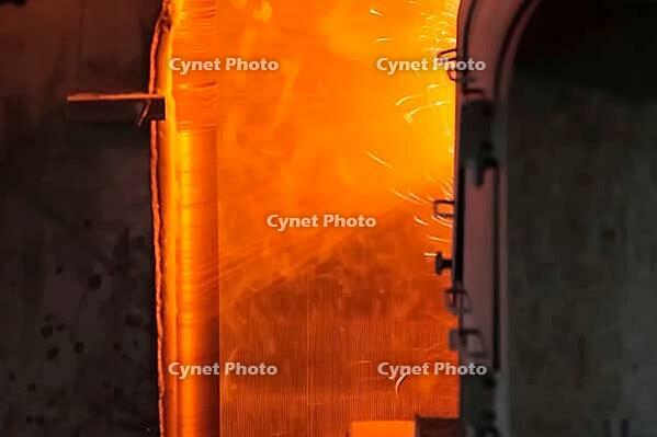Stone wool production, smelting furnace [IBR125405088]