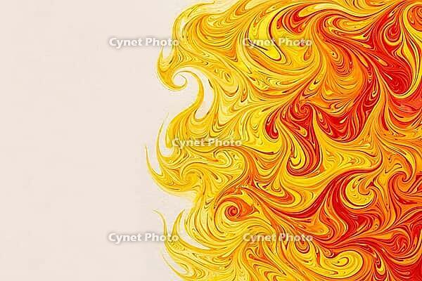 Modern abstract marbled artwork featuring fluid organic patterns and elegant texture for creative background design templates, AI generated [IBR125405093]