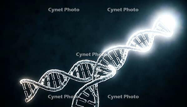 Abstract diagonal comparison of dim short and bright long DNA overhang, efficiency concept, dark background, studio shot, AI generated [IBR125407411]