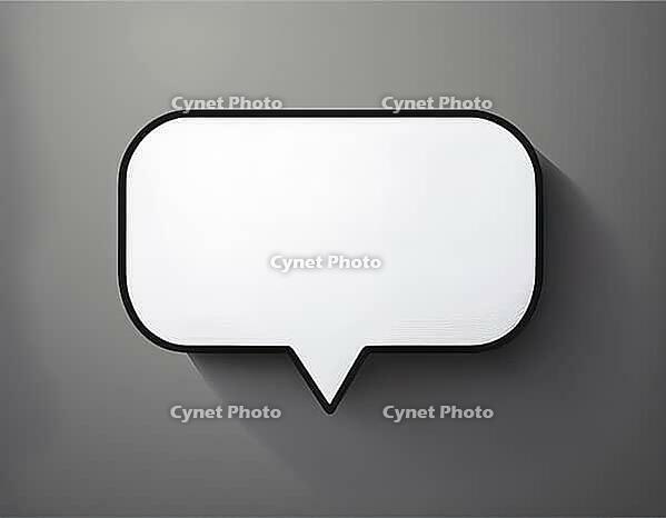 Creative abstract speech bubble artwork designed for modern communication templates and artistic visual compositions, AI generated [IBR125407455]