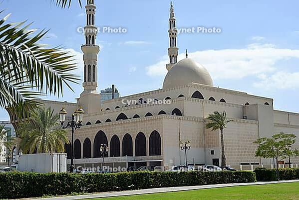 Sharjah, United Arab Emirates, February 14, 2023 Named after King Faisal of Saudi Arabia, it was the largest in the Emirate of Sharjah [IBR125411133]