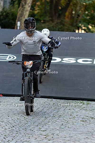 05 September 2026, Mountain bikers compete at Red Bull Cerro Abajo urban downhill race in Stuttgart, Germany [IBR113394893]