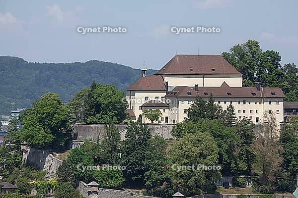 Kapuzinerberg with Capuchin Monastery, City of Salzburg, Salzburg state, Austria [IBR125415399]