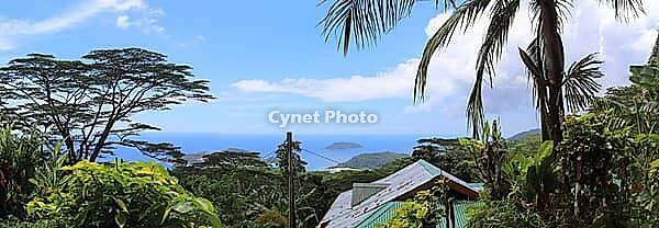 Beautiful impressions of the tropical landscape on the Seychelles islands paradise [IBR125436296]