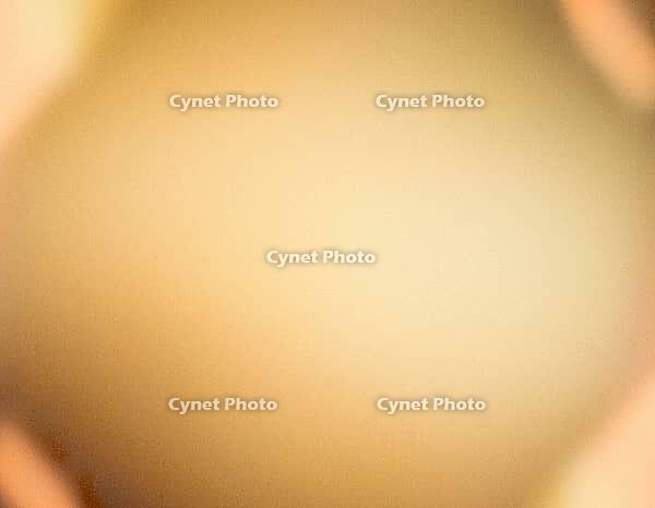 Abstract composition in warm shades of yellow with soft light spots and blur, ki-generated, AI-generated, AI generated [IBR125446511]