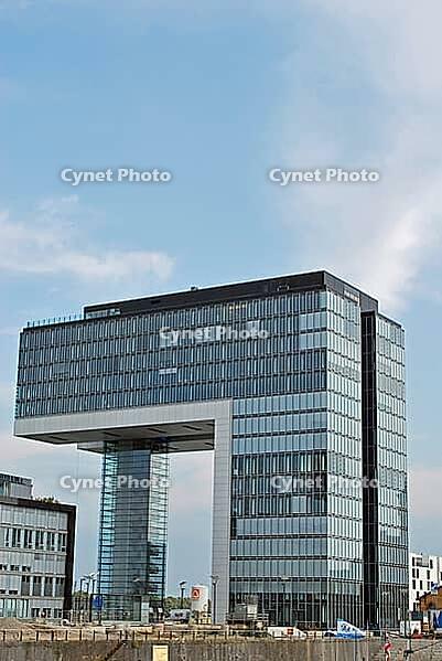 Kranhaus 1 im Rheinauhafen Cologne, North Rhine-Westphalia, Germany [IBR125448845]