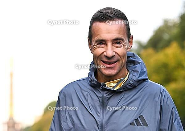 27.09.2026, Athletics BMW Berlin - Marathon 2026, from left presenter Kai Pflaume at BMW Berlin - Marathon 2026 [IBR113453169]
