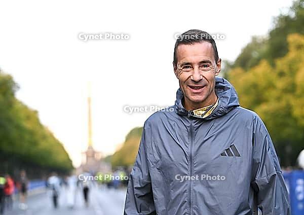 27.09.2026, Athletics BMW Berlin - Marathon 2026, from left presenter Kai Pflaume at BMW Berlin - Marathon 2026 [IBR113453179]