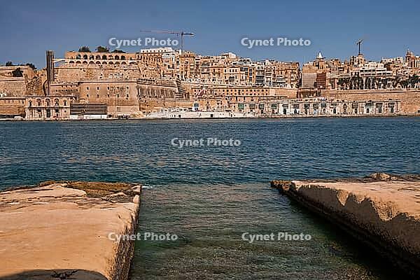 Valletta Waterfront with Upper Barrakka Gardens and Lift - Malta [IBR125492346]