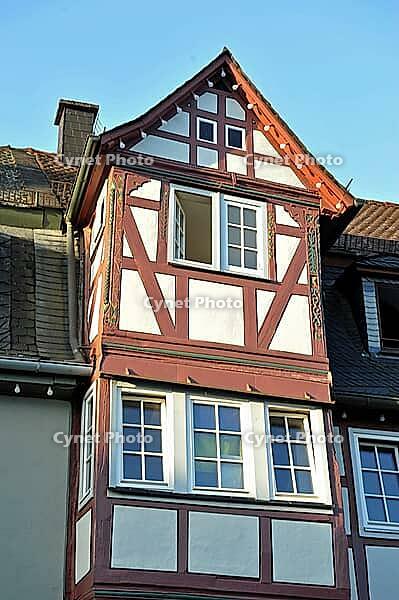 Fachwerkgiebel in Michelstadt [IBR125492379]