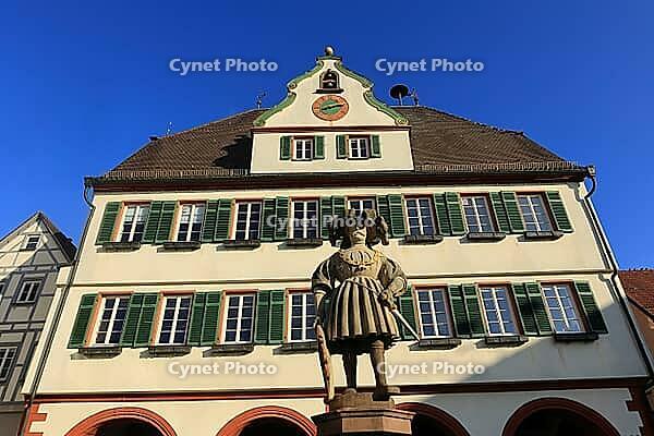 Town hall building in the city of Weil der Stadt [IBR125527105]
