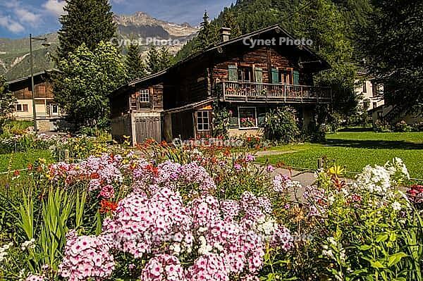 Trelechamp in chamonix in haute savoie in france [IBR125536398]