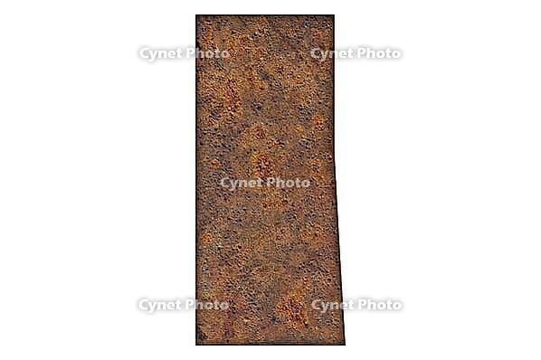 Karte von Saskatchewan auf rostige Metall - Map of Saskatchewan on rusty metal [IBR125557553]