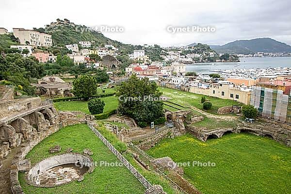 Bad Baia archaeological park, Baia, Campania, Naples, Italy [IBR125565992]