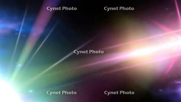Colored very nice light effects in rotation and wave motion as backgrounds on black [IBR125606085]